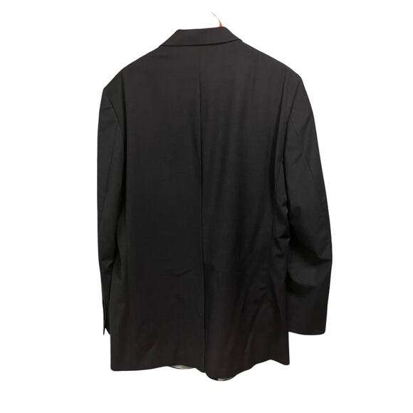 Brooks Brothers Explorer Blazer Jacket 44L Black Madison Fit Two Button Wool - Picture 8 of 13